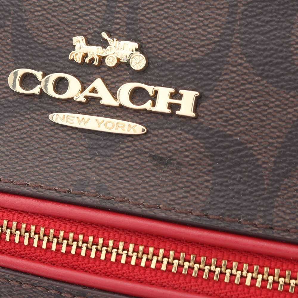 Coach Signature Rowan Satchel Handbag Mini Boston… - image 6