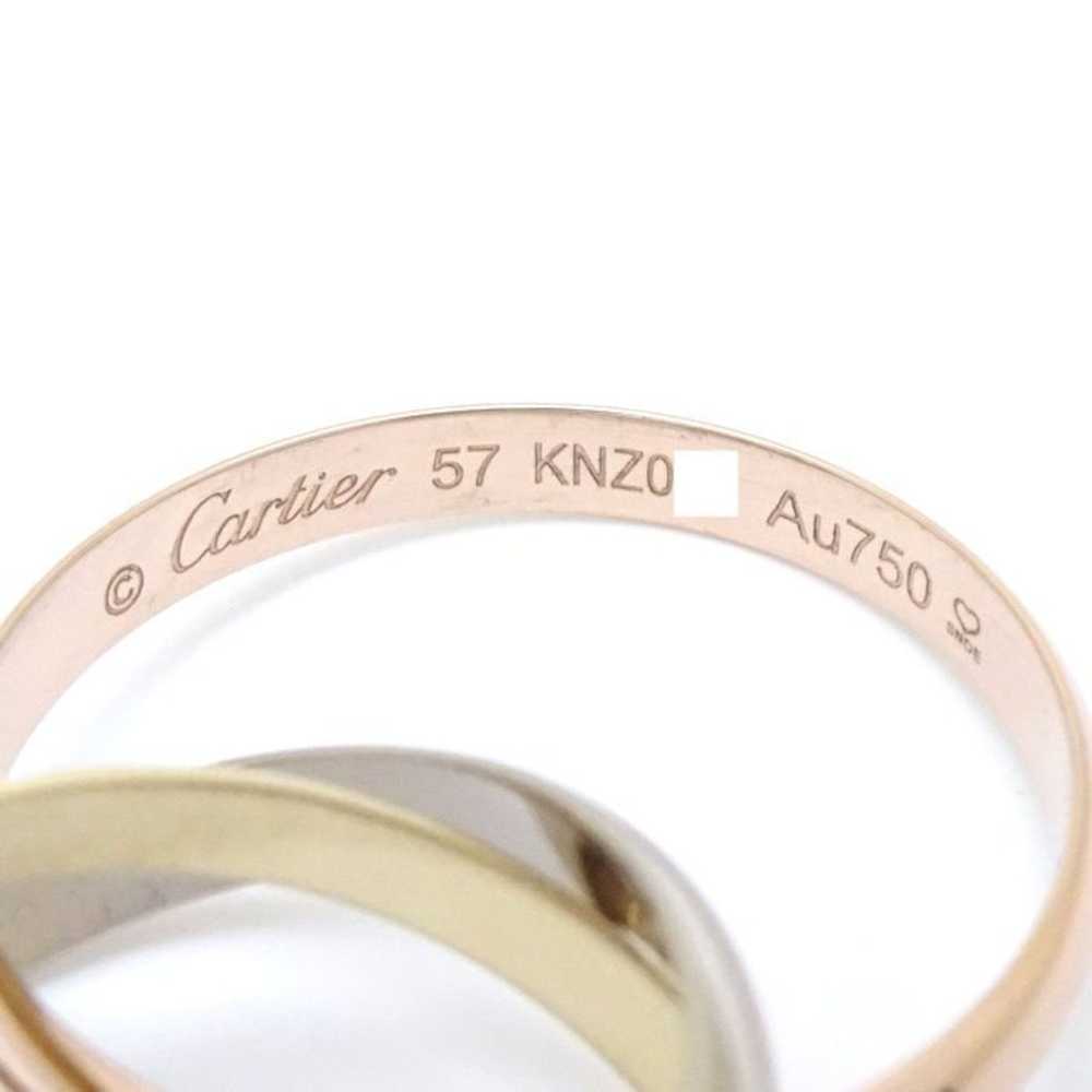 Cartier CARTIER Trinity Ring #57 3-Row B4086100 K… - image 6
