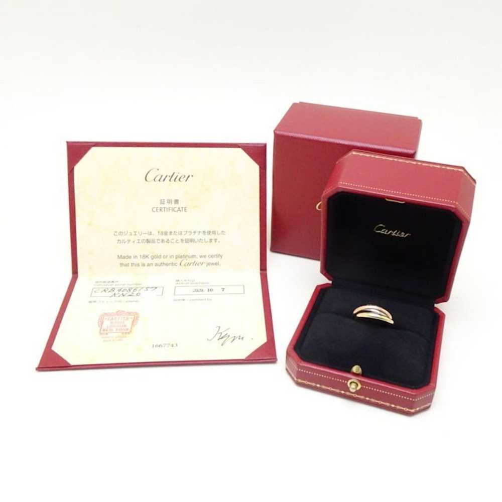 Cartier CARTIER Trinity Ring #57 3-Row B4086100 K… - image 8