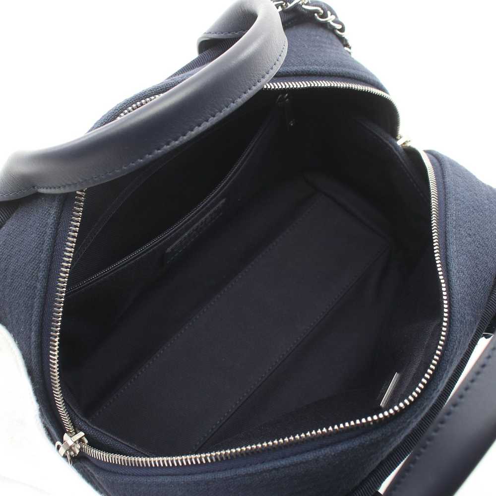 Chanel Deauville Bowling Bag Chain Shoulder Bag C… - image 3
