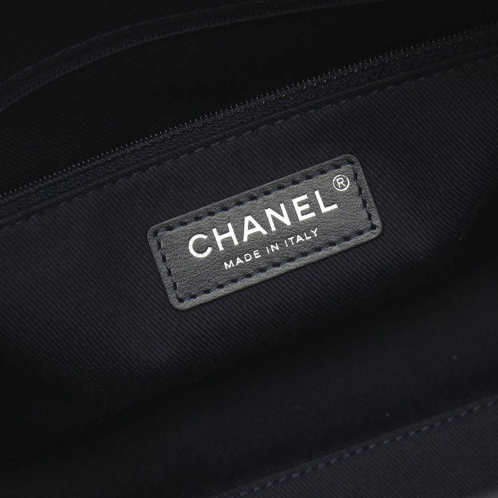 Chanel Deauville Bowling Bag Chain Shoulder Bag C… - image 4