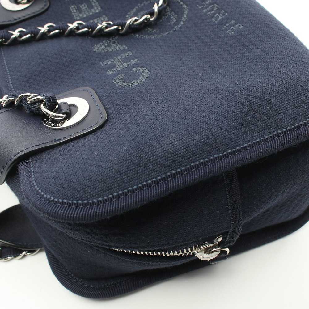Chanel Deauville Bowling Bag Chain Shoulder Bag C… - image 5