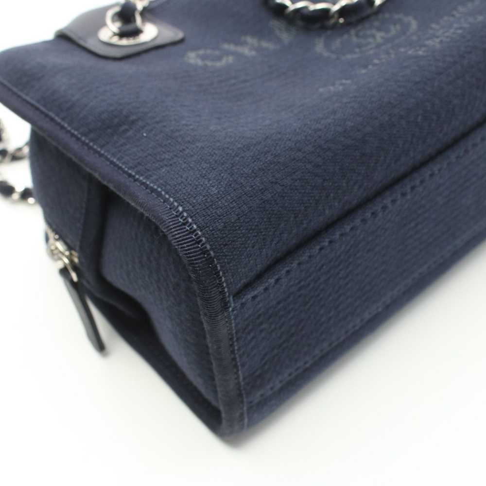 Chanel Deauville Bowling Bag Chain Shoulder Bag C… - image 6