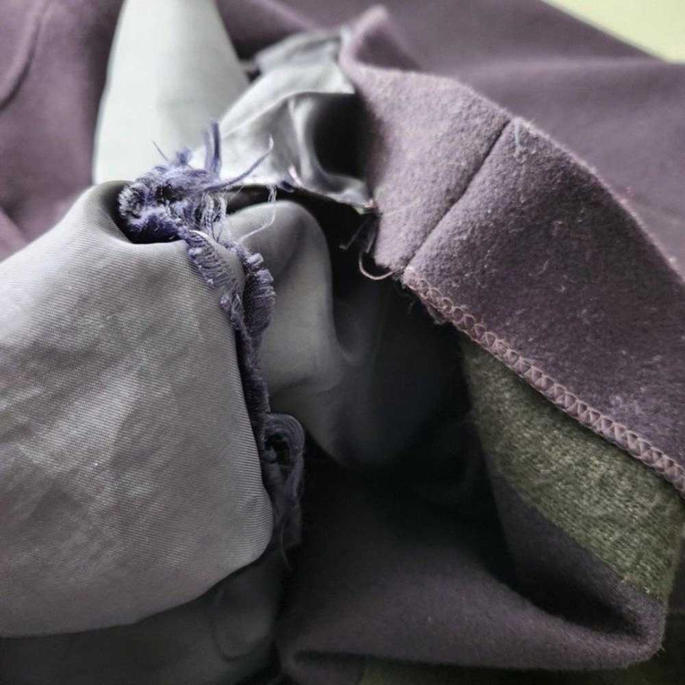 Michael Kors Cashmere Purple Wool Coat Tortoise S… - image 11