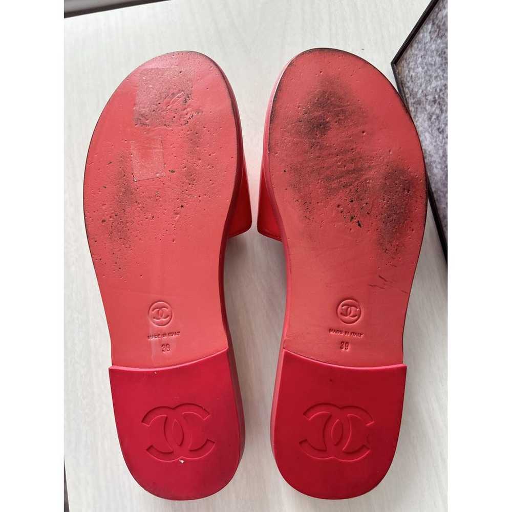 Chanel Leather flats - image 3