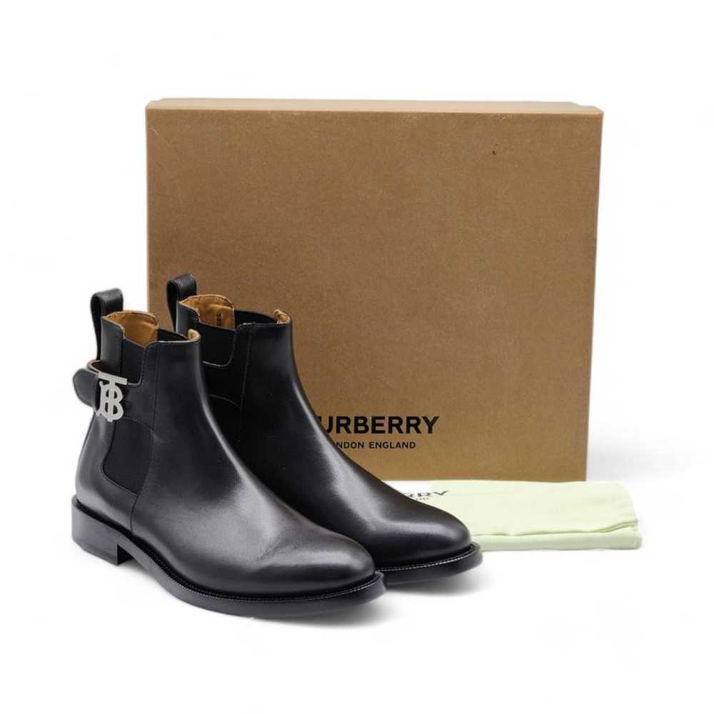 Burberry Leather boots - image 2