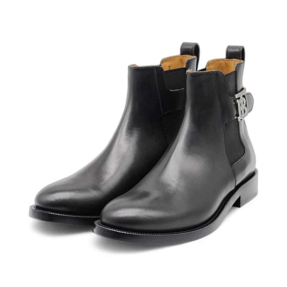 Burberry Leather boots - image 4