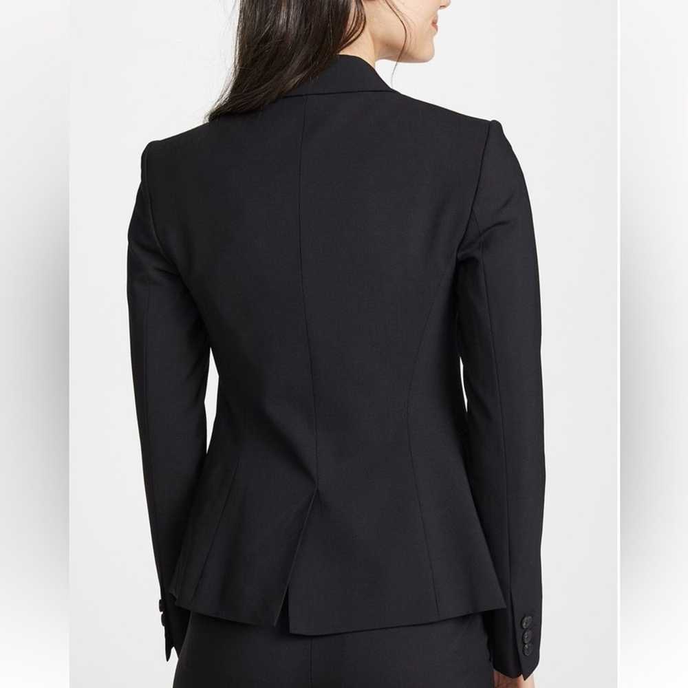 Theory Black Wool Double Button Blazer Business C… - image 2