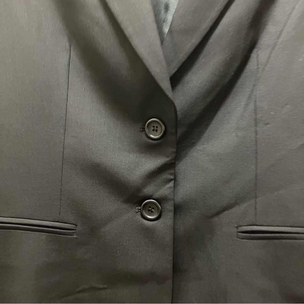 Theory Black Wool Double Button Blazer Business C… - image 5