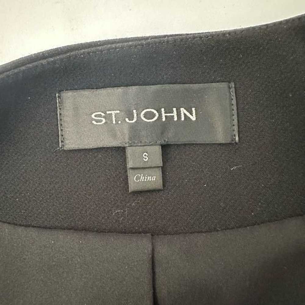 St. John Collection Bella Double Weave Blazer Coa… - image 7