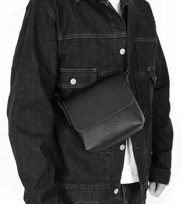Bag × Japanese Brand × Streetwear Retro black fau… - image 1