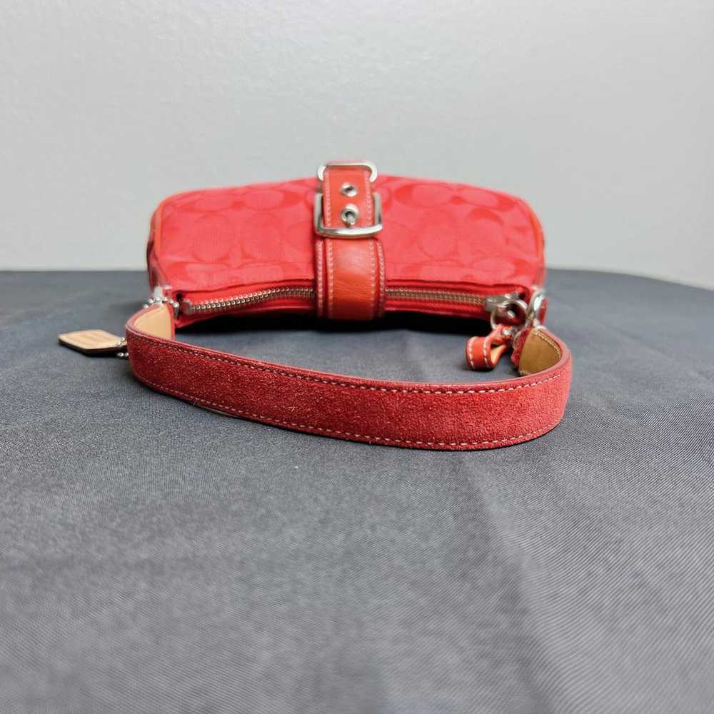 Coach Signature Sufflette cloth handbag - image 5