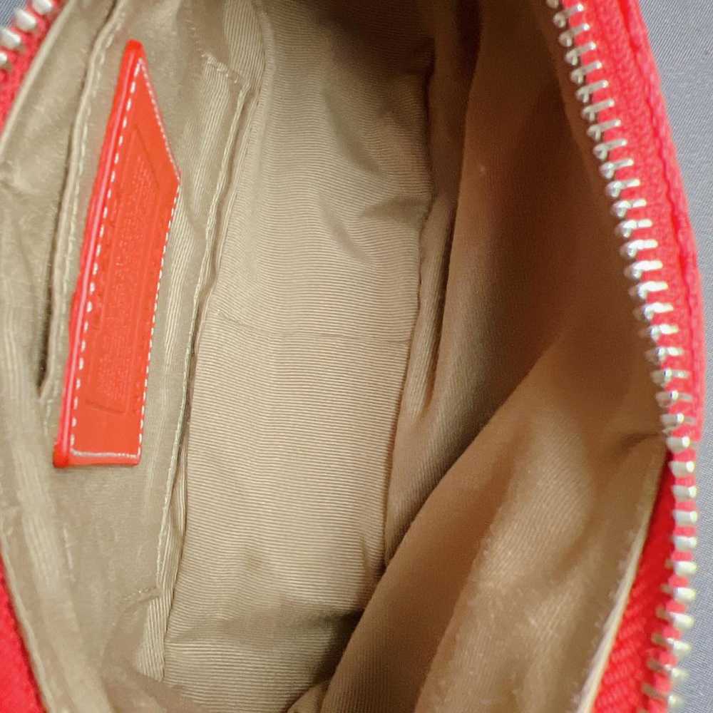 Coach Signature Sufflette cloth handbag - image 7