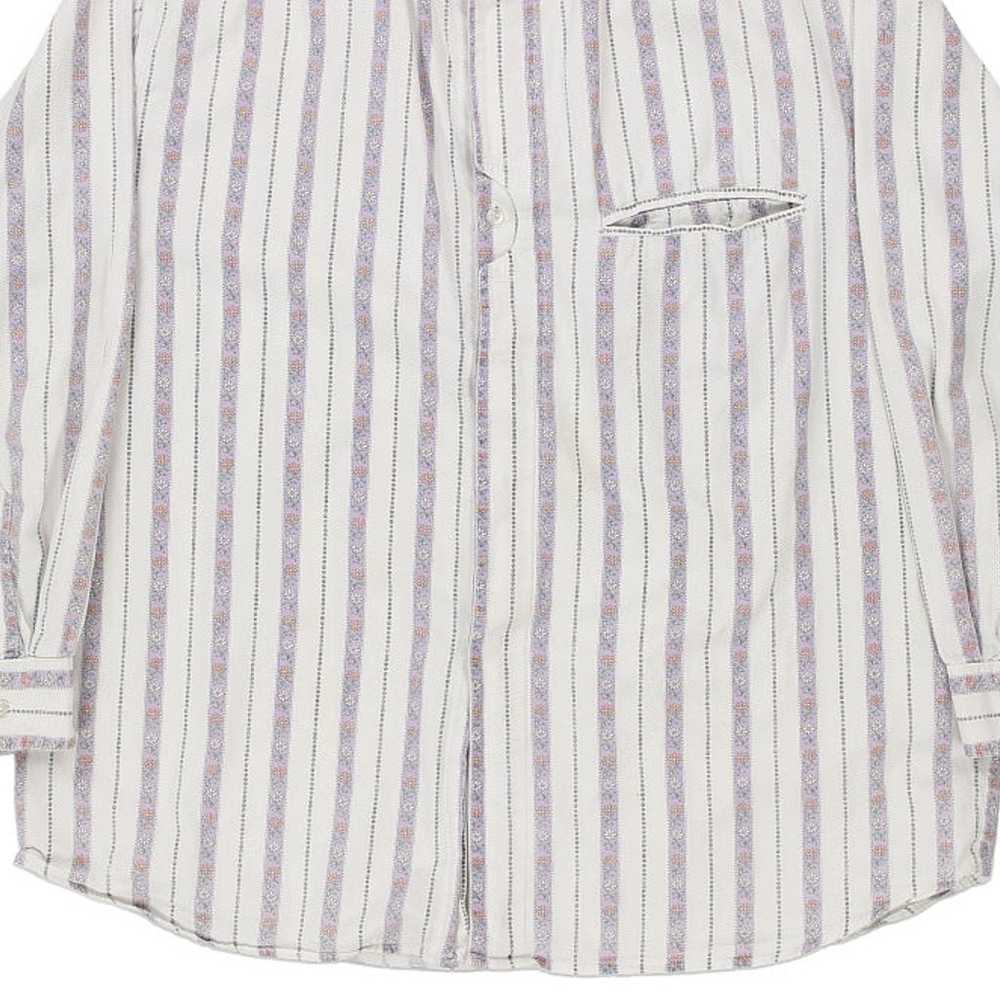 Unbranded Patterned Shirt - XL White Cotton - image 6