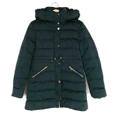 ZARA Fur Lined Long Quilted Down Puffer Jacket Pa… - image 1