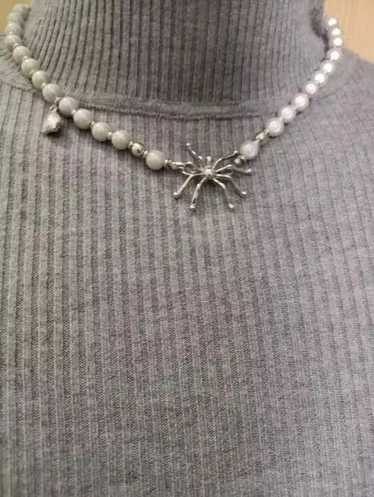 Chain × Jewelry × Vintage Spider Punk Necklace Ch… - image 1