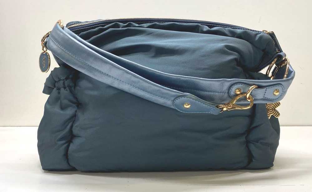 Tod's Pashmy Nylon Quilted Shoulder Bag Blue - image 2