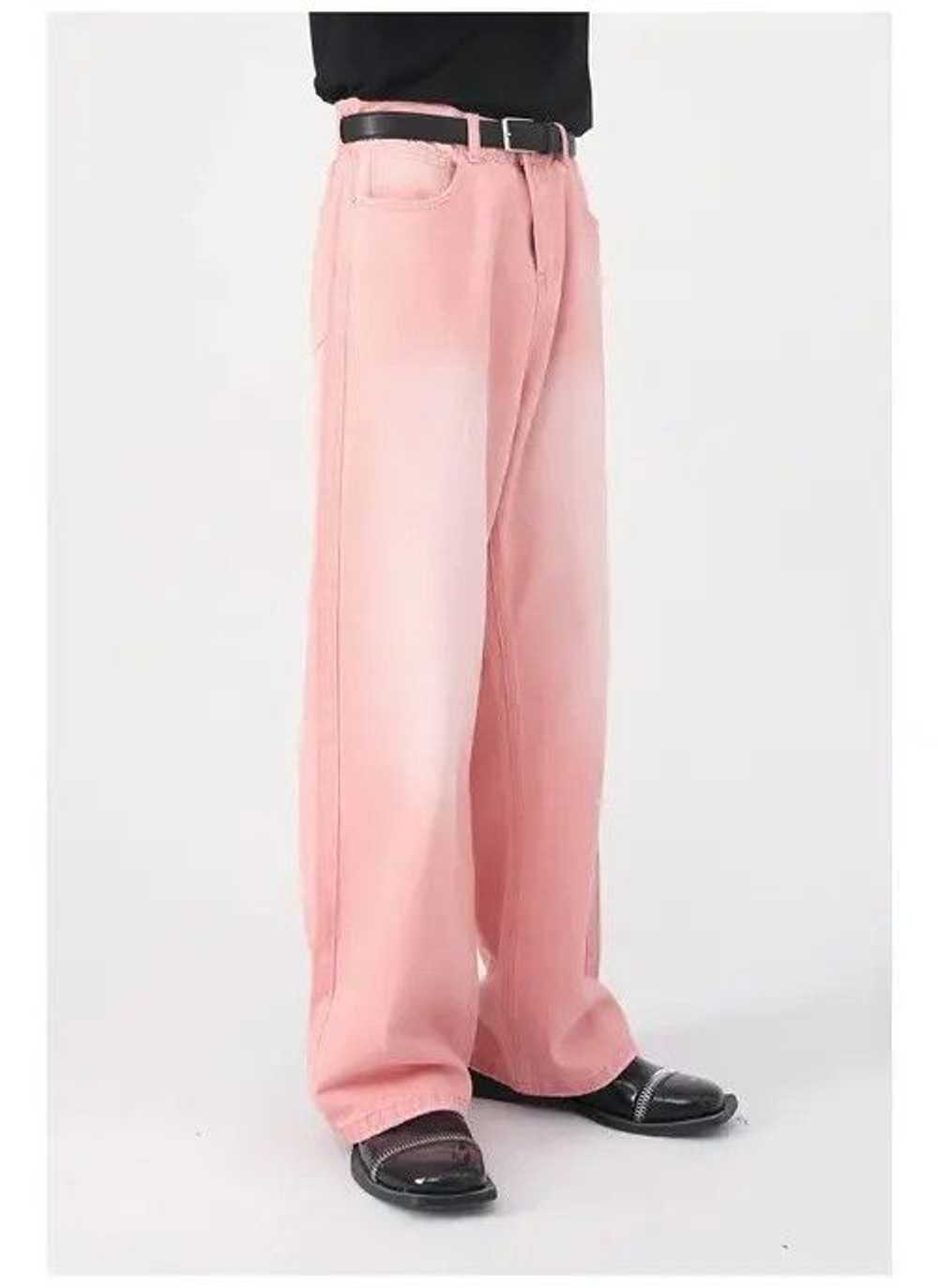 Jean × Streetwear × Vintage Y2K Pink Streetwear J… - image 2
