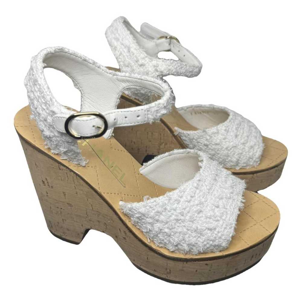 Chanel Cloth sandal - image 1