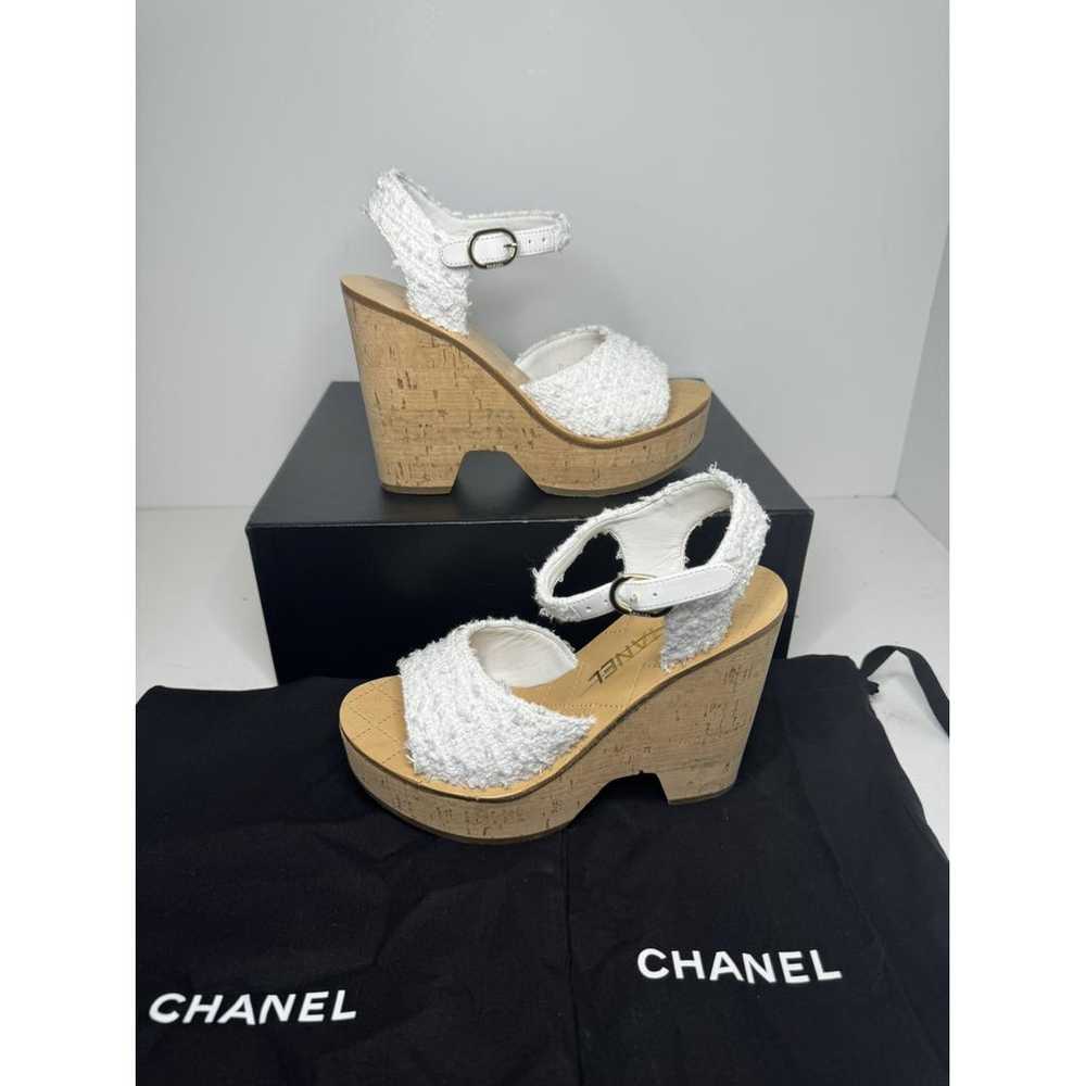 Chanel Cloth sandal - image 2