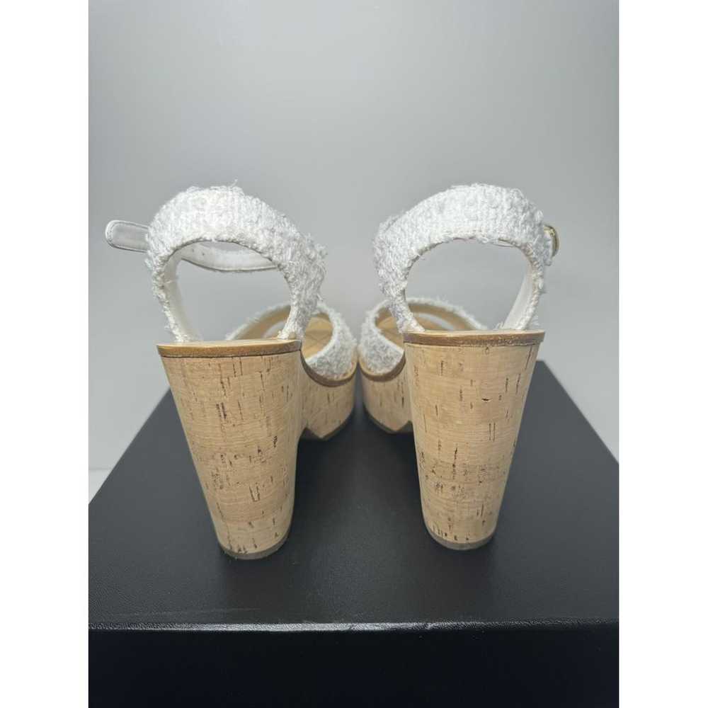 Chanel Cloth sandal - image 5