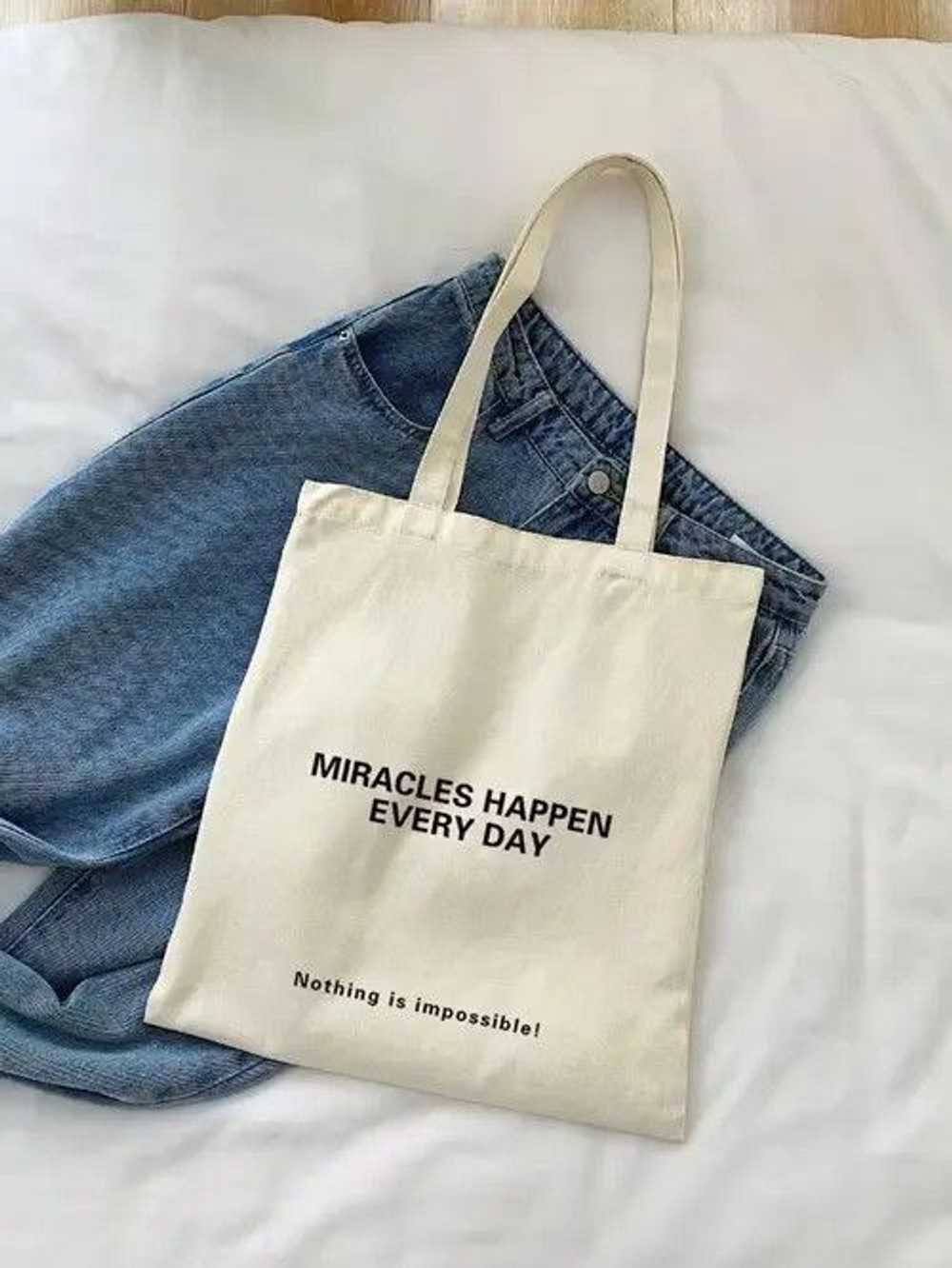 Bag × Japanese Brand × Streetwear TOTE BAG VINTAG… - image 2