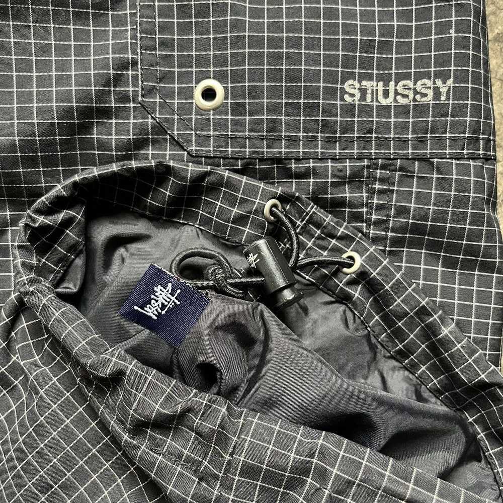 Stussy × Vintage Vintage Stussy Outdoor Nylon Gri… - image 9