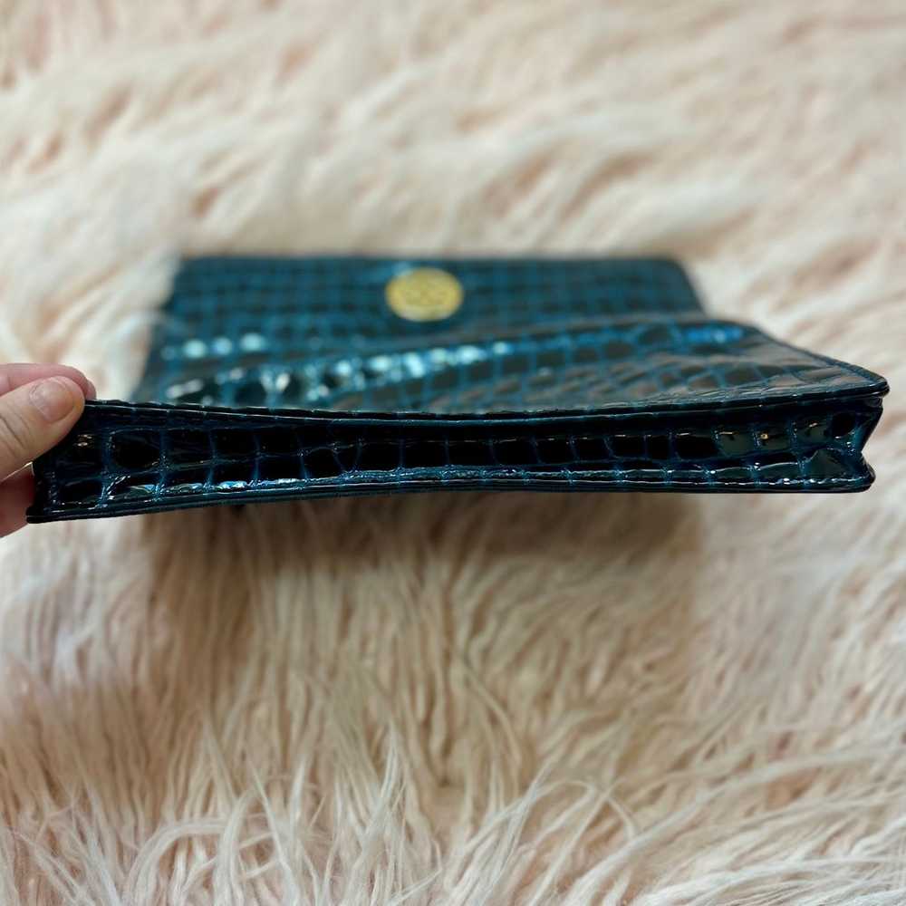 Woman’s Black & Blue Antonio Melani Clutch Wallet - image 4