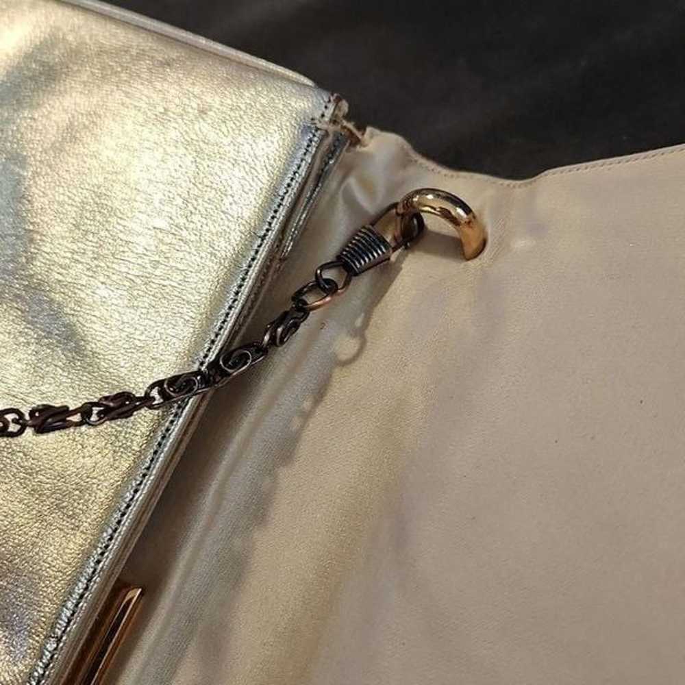 Vintage judith leiber bag clutch evening purse go… - image 11