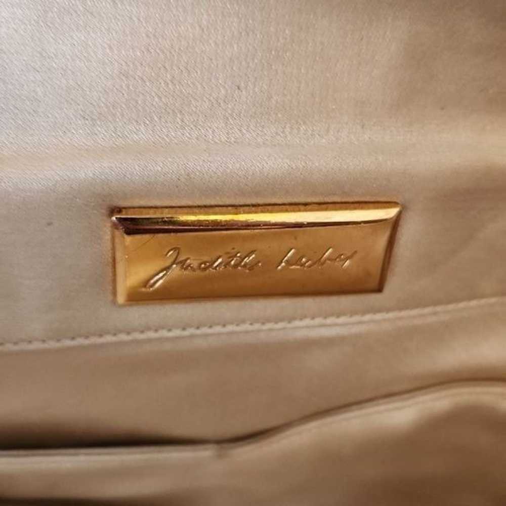 Vintage judith leiber bag clutch evening purse go… - image 12