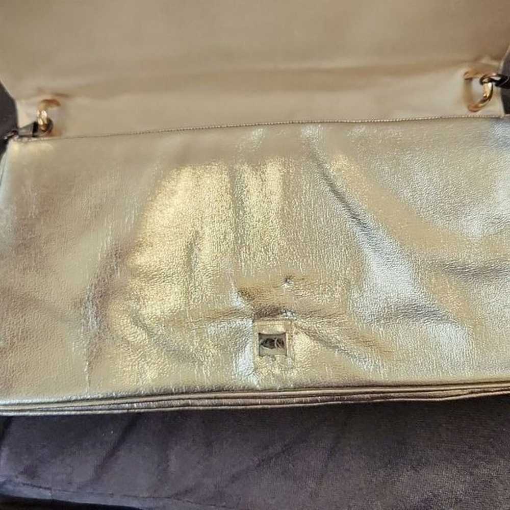 Vintage judith leiber bag clutch evening purse go… - image 8