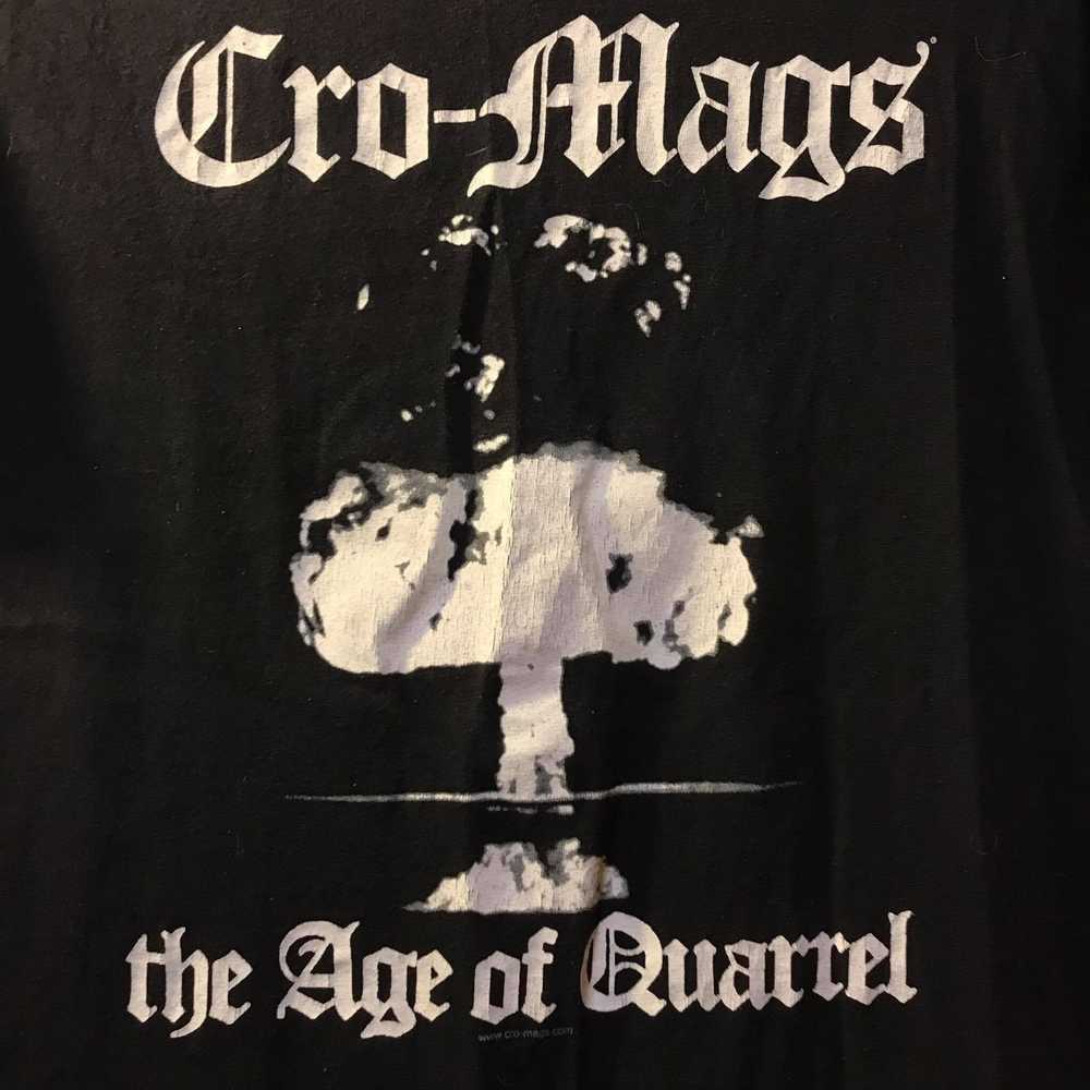 Band Tees × Rock Band × Vintage Cro-Mags The Age … - image 2