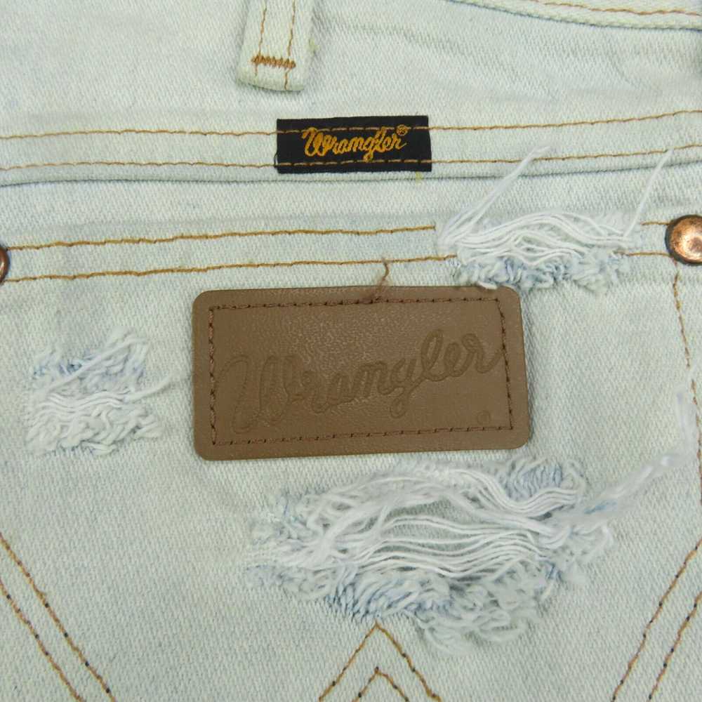 Wrangler Wrangler Jeans Adult 33x31 White Denim D… - image 2