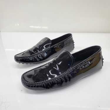 Unbranded Tod's Men's Patent Leather Black Leathe… - image 1