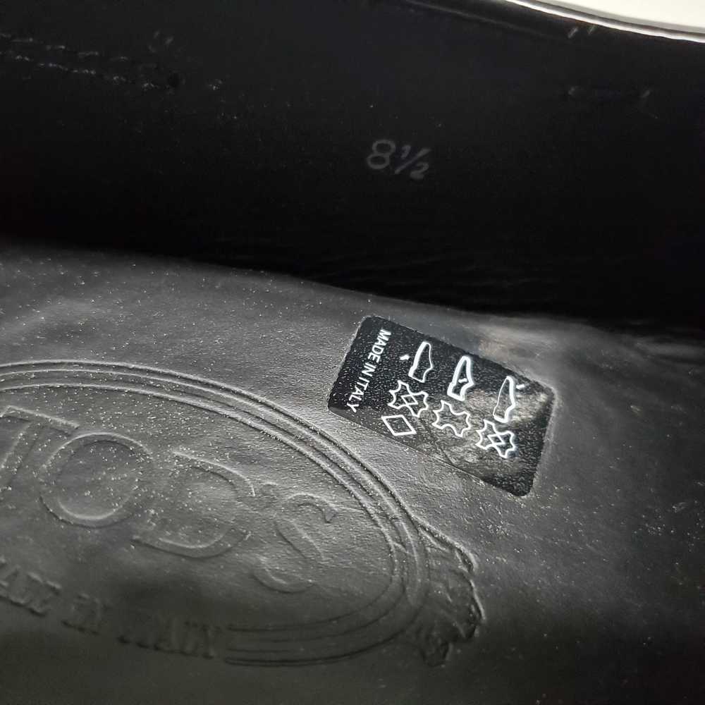 Unbranded Tod's Men's Patent Leather Black Leathe… - image 7