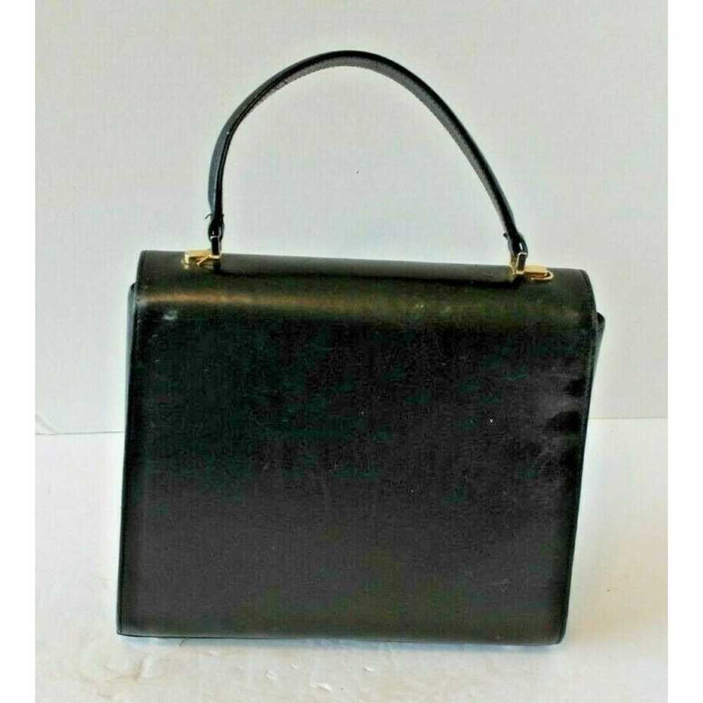 Vintage Scuola Del Cuoio Firenze Black Leather It… - image 7