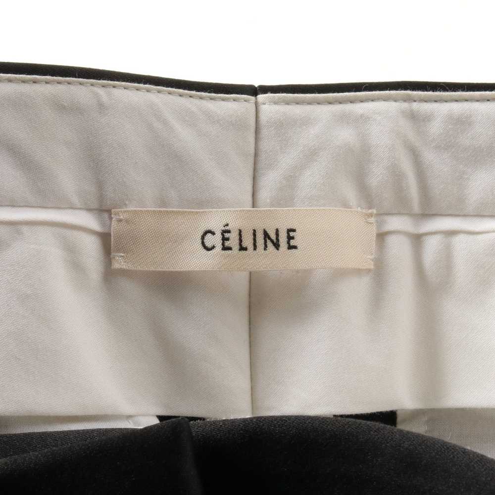 Celine Slacks Trousers Wool Dark Navy Phoebe Peri… - image 3
