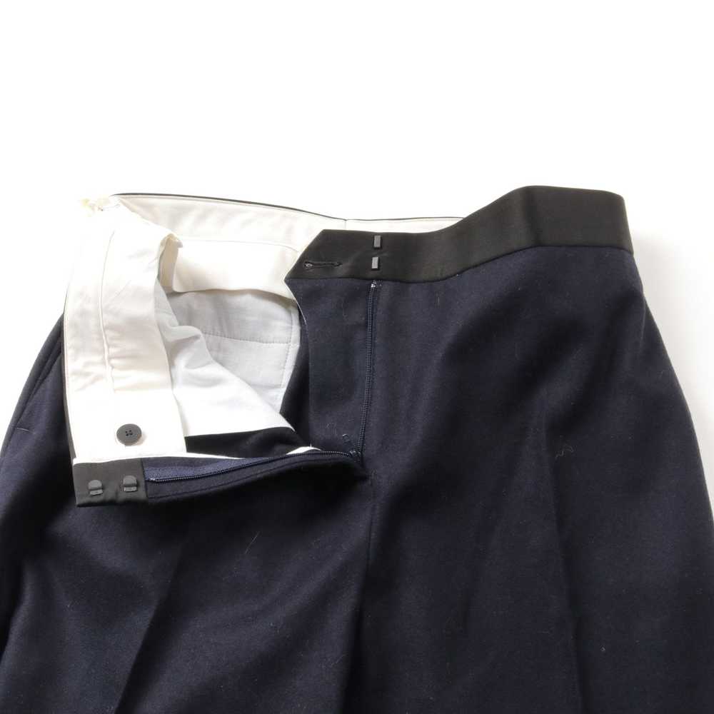 Celine Slacks Trousers Wool Dark Navy Phoebe Peri… - image 5