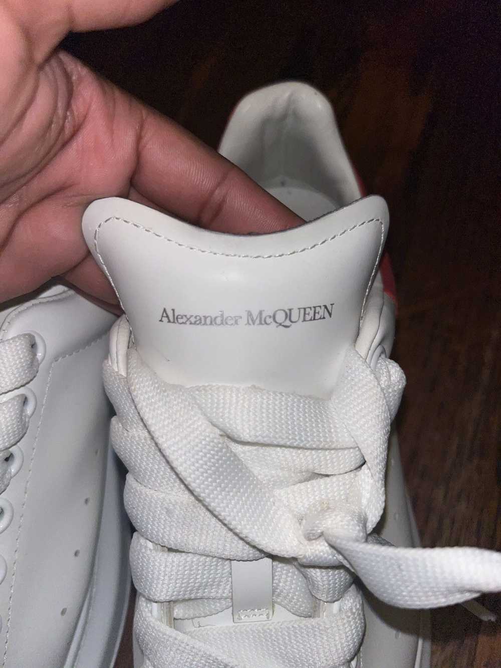 Alexander McQueen Oversize Sneaker Velour White/L… - image 7