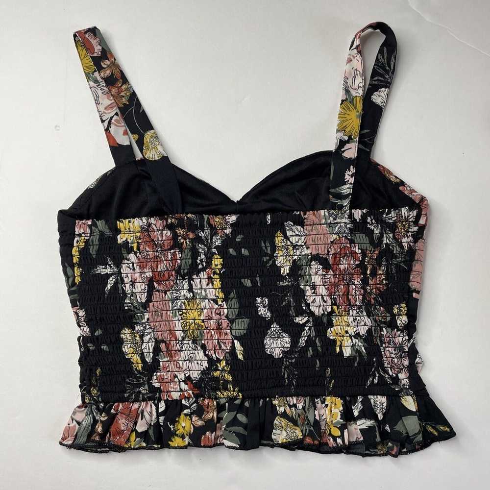 B.O.G. Collective Band Of Gypsies Black Floral Sm… - image 2