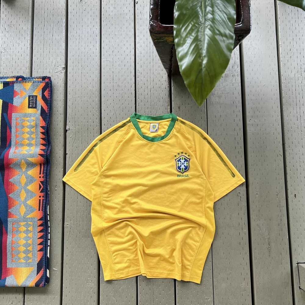 Soccer Jersey × Vintage Brazil Soccer Jersey - image 2