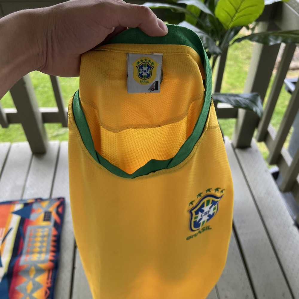 Soccer Jersey × Vintage Brazil Soccer Jersey - image 4