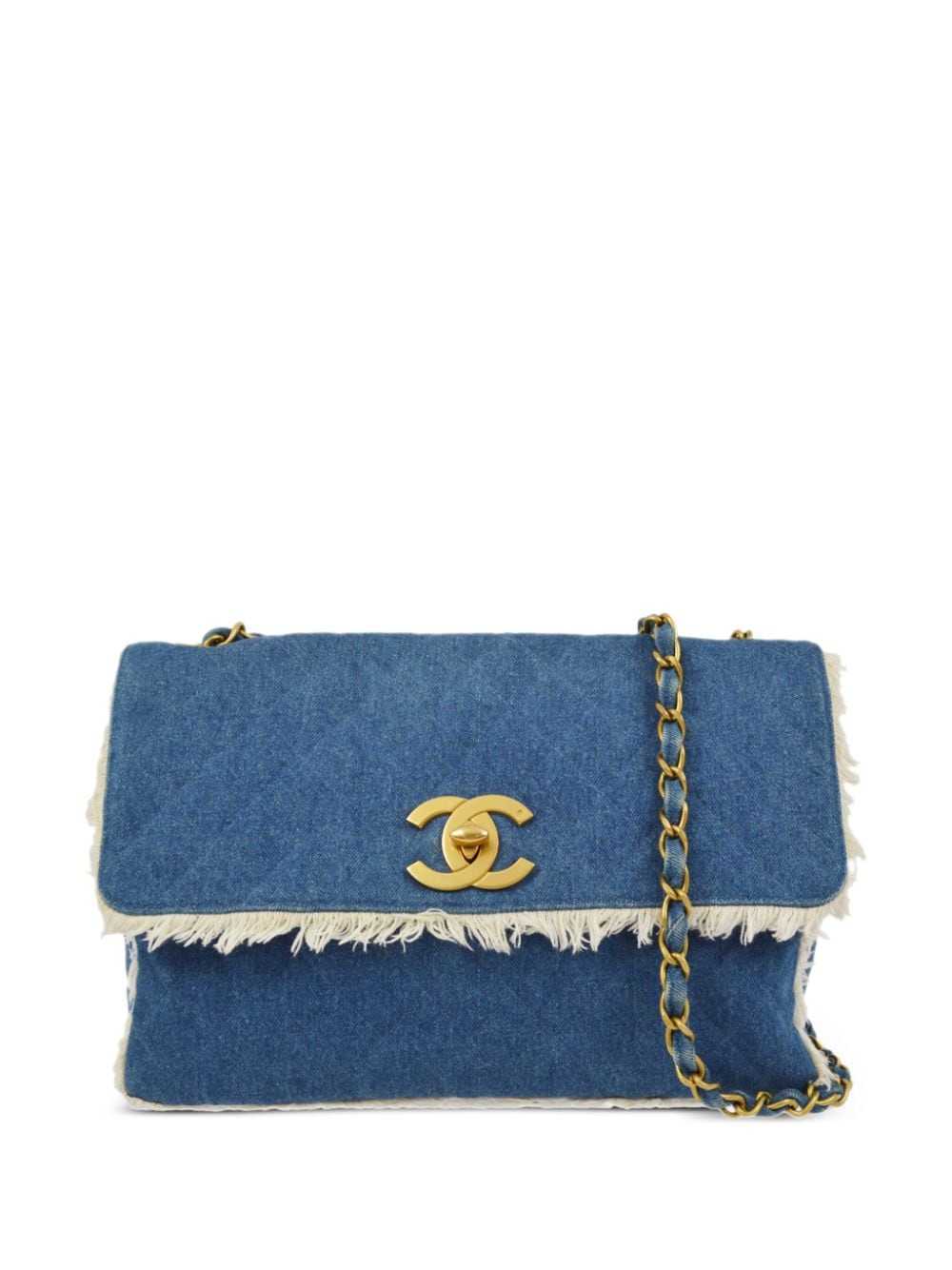 CHANEL Pre-Owned 1998 Maxi Single Flap shoulder b… - image 1