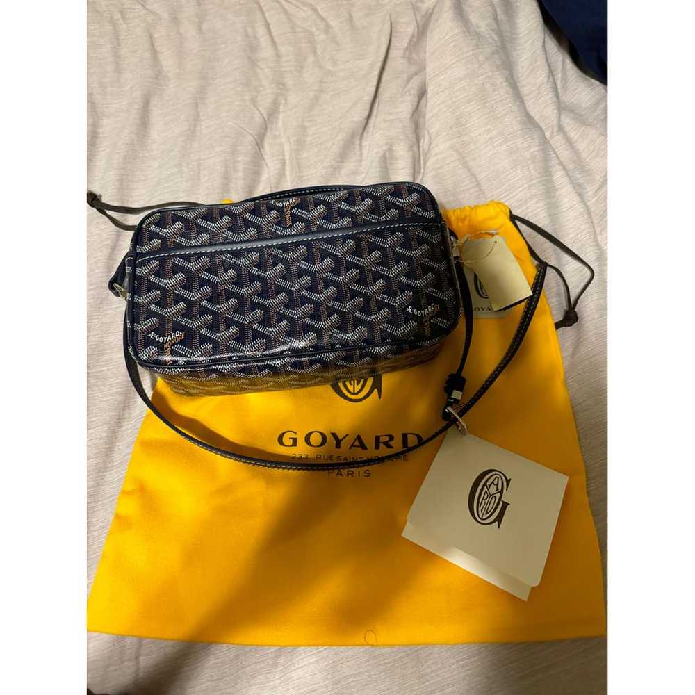 Goyard Cap vert leather handbag - image 2