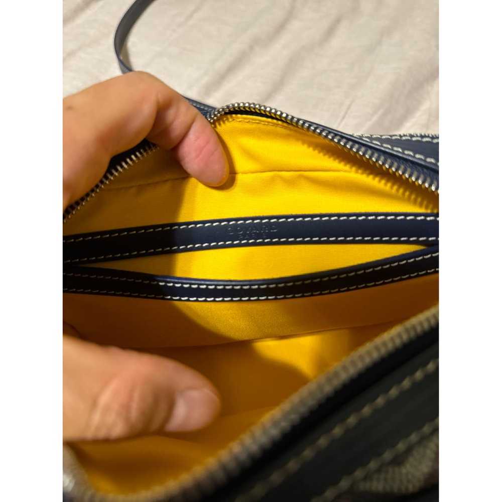 Goyard Cap vert leather handbag - image 7
