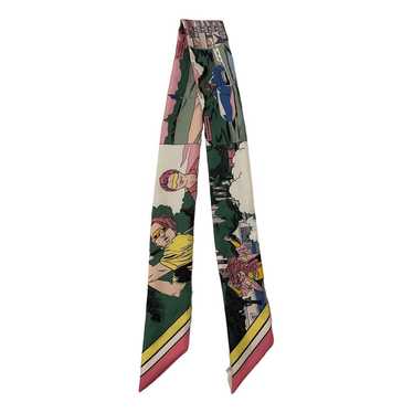 Hermès Twilly 86 silk neckerchief - image 1