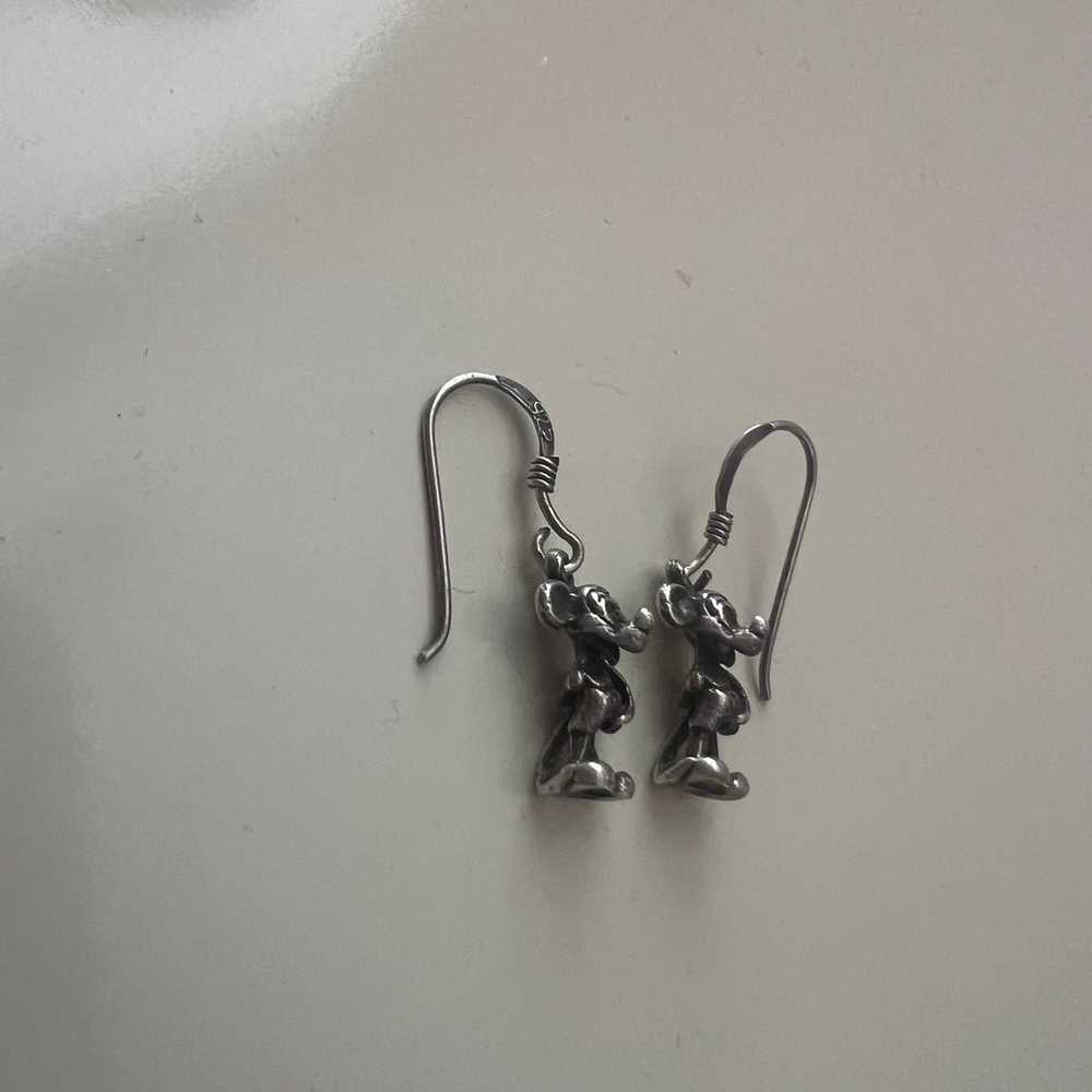 EXTREMELY Rare and Vintage Mickey Mouse Earrings - image 3