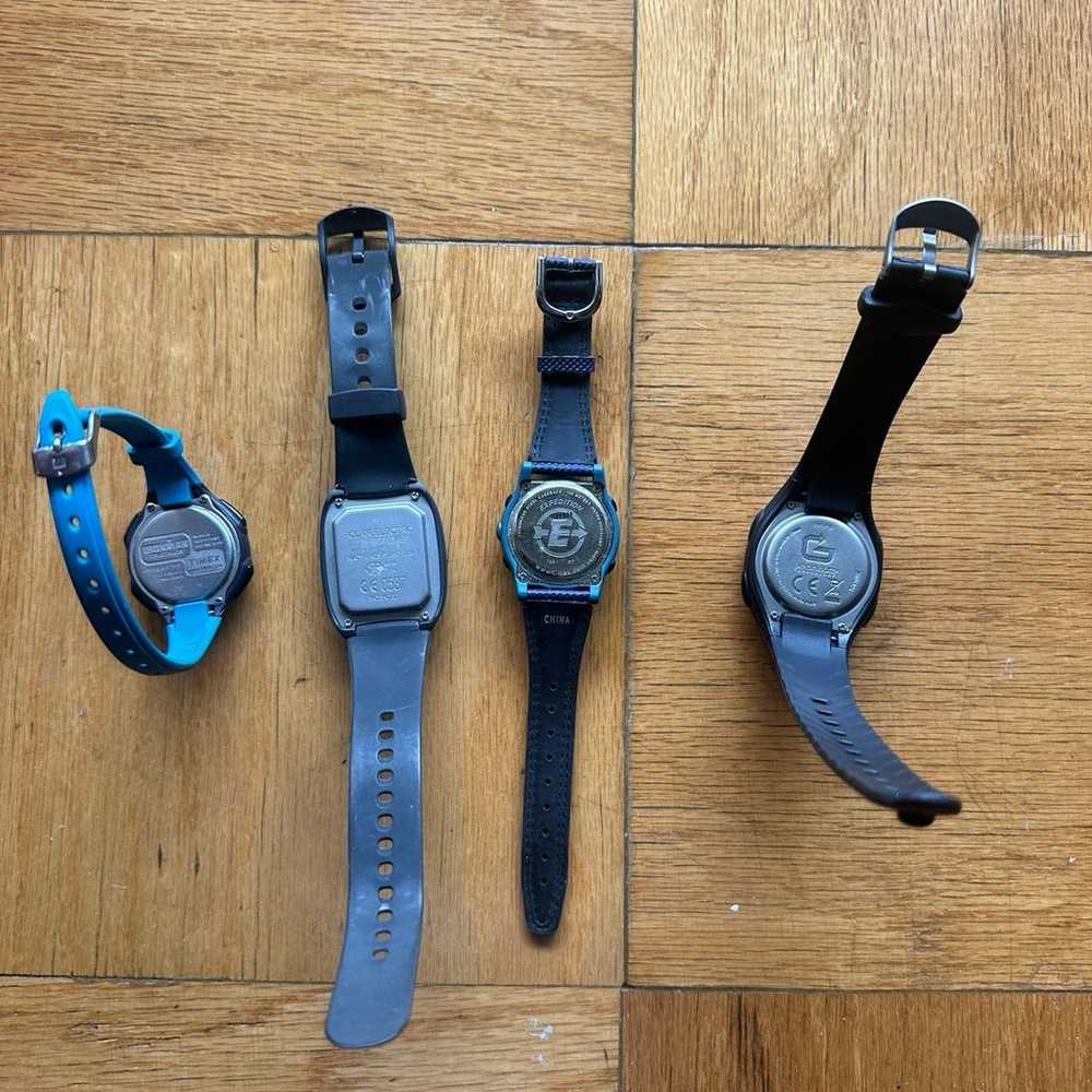 Lot of 4 Digital Sport Watches - image 2