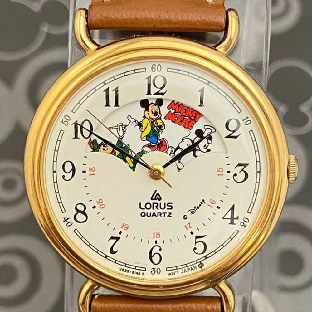 Vintage Disney X Lorus (Seiko) Rotating "Mickey M… - image 4
