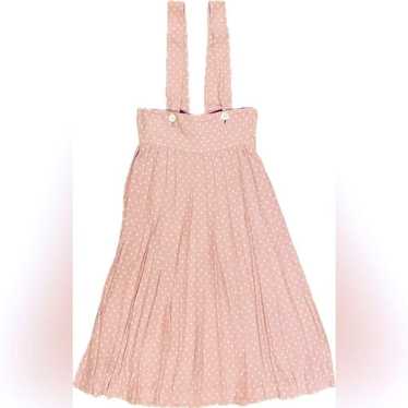 KAMISATO Lolita Pink Floral Jumper Dress (Adult) - image 1
